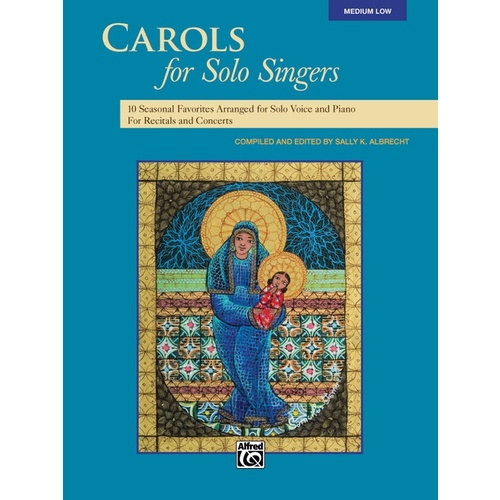 Carols For Solo Singers Med/Low Book