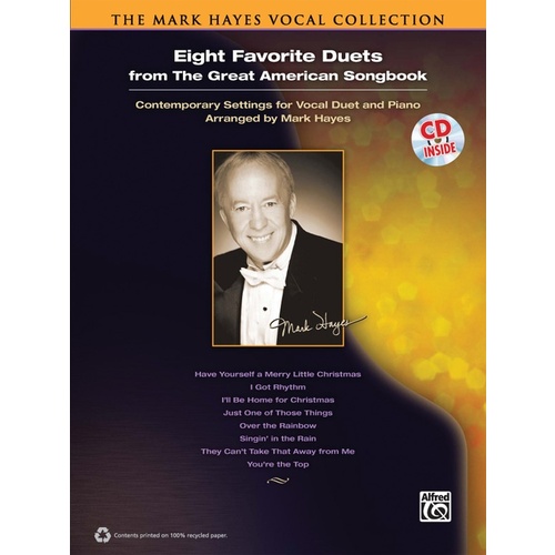 Eight Favourite Duets Voice Book/CD