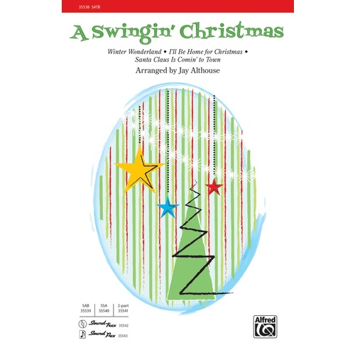 A Swingin Christmas SATB Choral Sheet Music