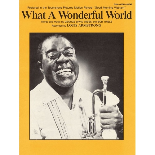 What a Wonderful World PVG Songbook by Hal Leonard