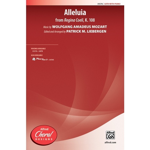 Alleluia SATB Choral Sheet Music