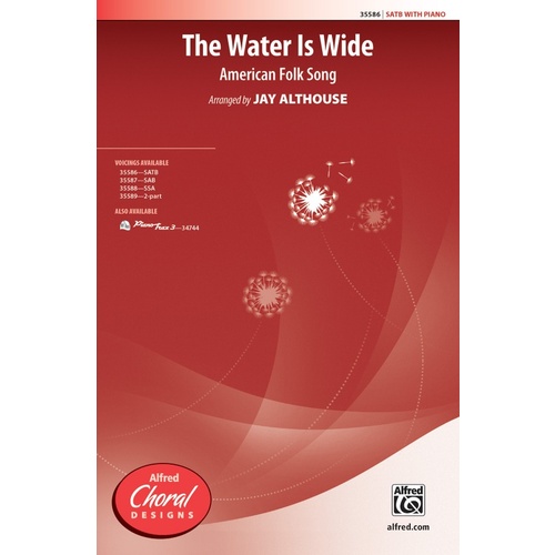 Water Is Wide SATB Choral Sheet Music