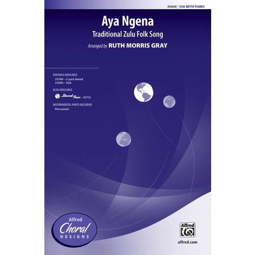 Aya Ngena SSA Choral Sheet Music