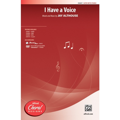 I Have A Voice SATB