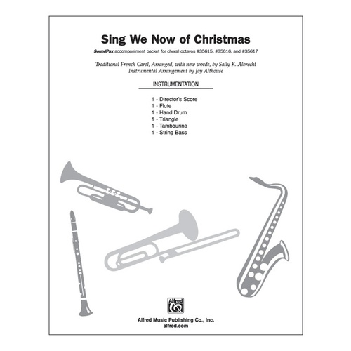 Sing We Now Of Christmas Soundpax Parts