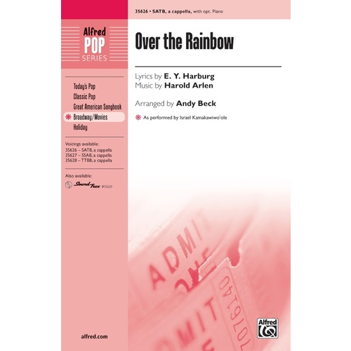 Over The Rainbow SATB