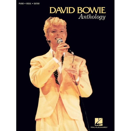 David Bowie Anthology PVG Songbook for Piano and Guitar, 41 Songs, 216 Pages, Hal Leonard