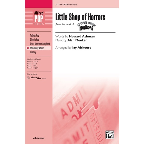 Little Shop Of Horrors SATB