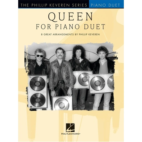 Queen for Piano Duet by Phillip Keveren - 8 Songs Arranged for Piano Duets, 48 Pages, Hal Leonard