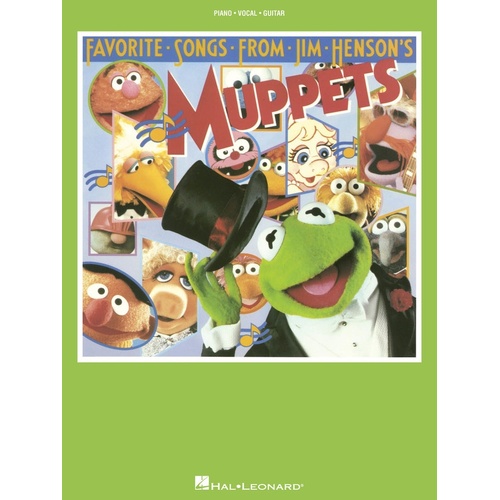 Favourite Songs From The Muppets PVG (Softcover Book)