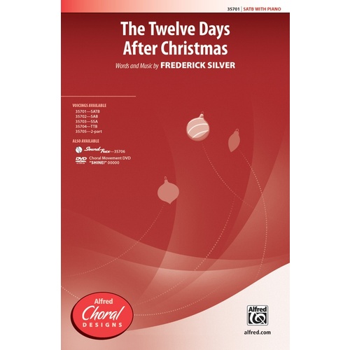 The Twelve Days After Christmas Choral Sheet Music SATB