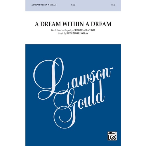 A Dream With A Dream SSA Choral Sheet Music