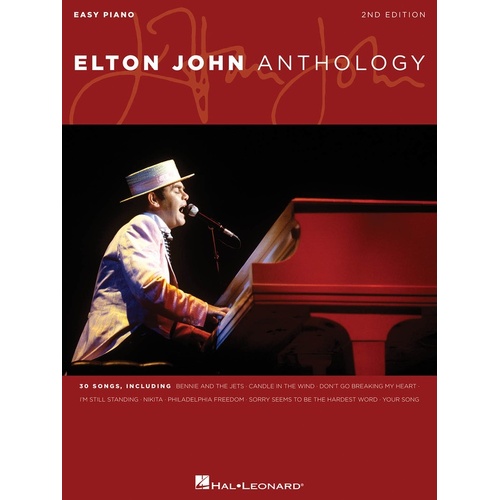 Elton John Anthology Easy Piano 2nd Edition (Softcover Book)