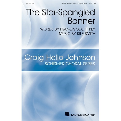 The Star Spangled Banner SATB/Piano/Opt Cello