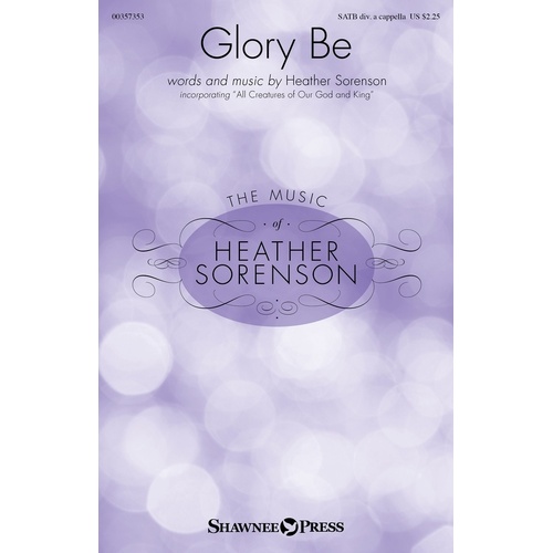Glory Be SATB Divisi A Cappella