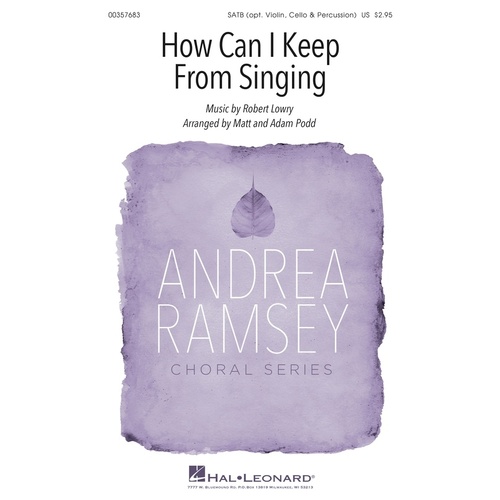 How Can I Keep From Singing SATB