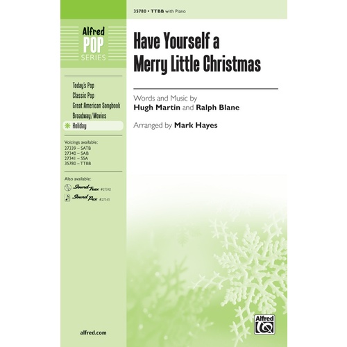 Have Yourself A Merry Little Christmas TTBB