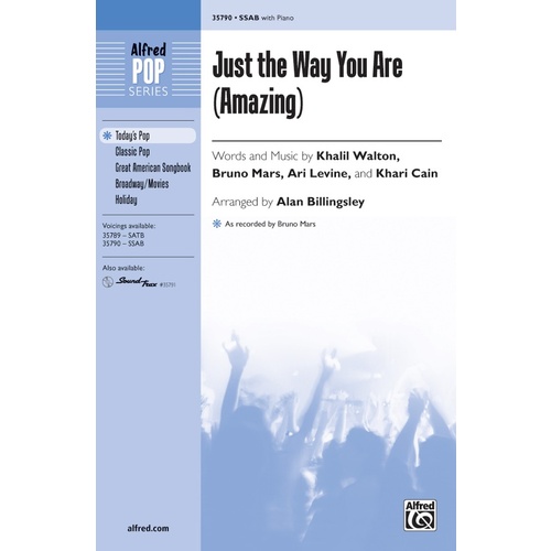 Just The Way You Are Amazing SAB