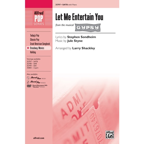 Let Me Entertain You SATB
