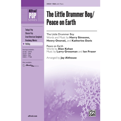 Little Drummer Boy  SSA Peace On Earth