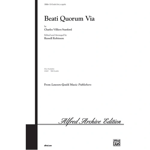 Beati Quorum Via SSA Choral Sheet Music