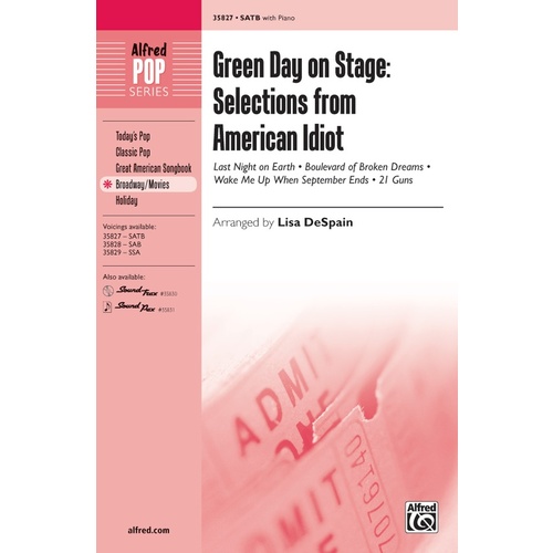 Selections From American Idiot SATB