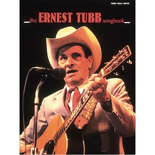 Ernest Tubb Songbook PVG (Softcover Book)