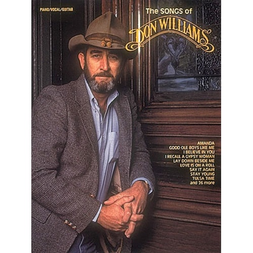 Songs of Don Williams PVG Songbook - 120 Pages for Guitar and Piano