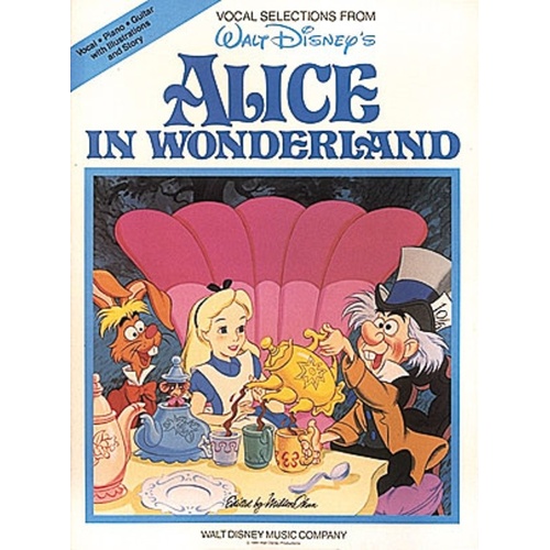 Alice In Wonderland Vocal Selections PVG (Softcover Book)