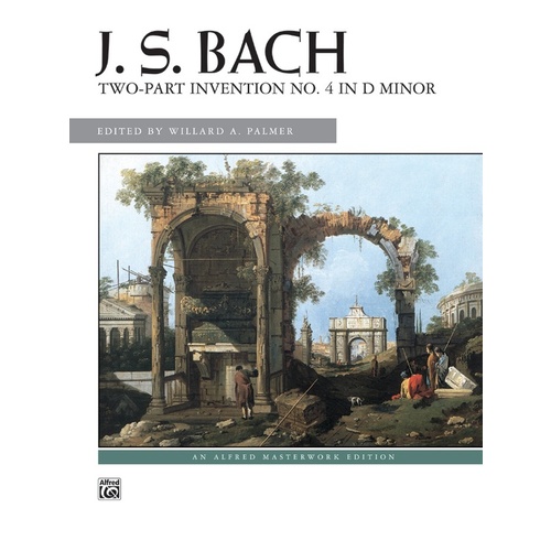 Bach 2-Part Invention No. 4 for Violin in D Minor Sheet Music