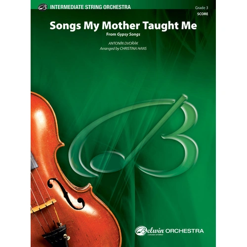 Songs My Mother Taught Me - Vocal Sheet Music Gr 3
