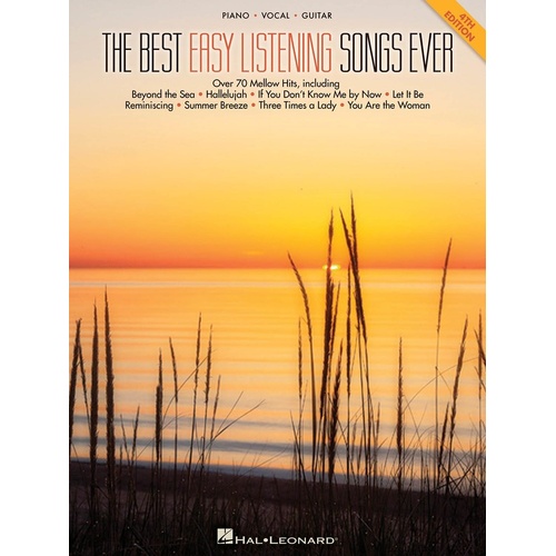 Best Easy Listening Songs Ever 3rd Ed PVG (Softcover Book)