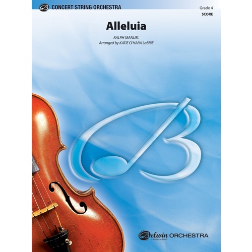 Alleluia String Orchestra Grade 4 Conductor Score