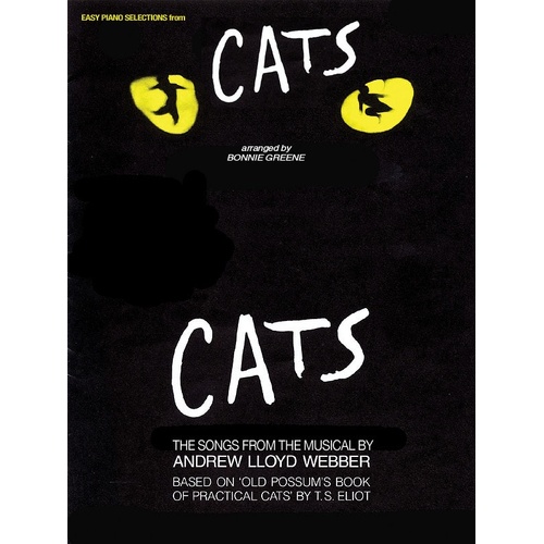 Cats Easy Piano Vocal Selections (Softcover Book)