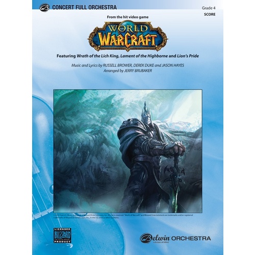 World of Warcraft Full Orchestra Sheet Music Grade 4