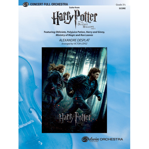 Harry Potter and the Deathly Hallows Suite for Full Orchestra Sheet Music