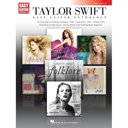 Taylor Swift Easy Guitar Anthology 2nd Edition Songbook