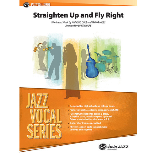 Straighten Up and Fly Right Jazz Ensemble Sheet Music Gr 3