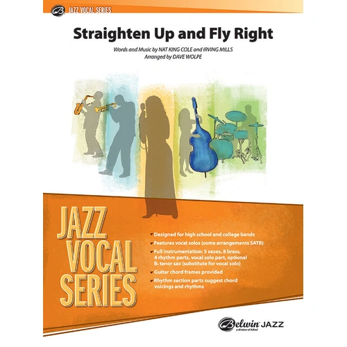 Straighten Up and Fly Right Jazz Ensemble Sheet Music Gr 3