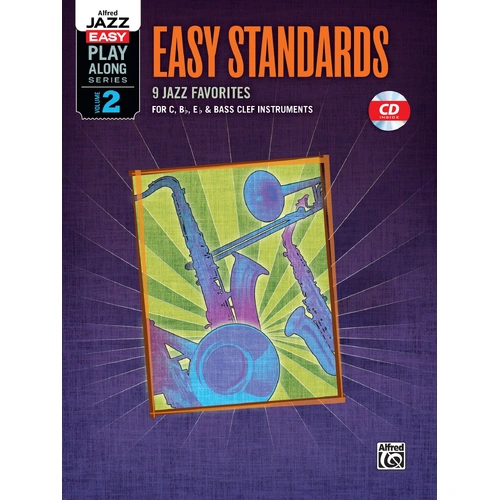 Alfred Jazz Easy PlayAlong Vol 2 Easy Standards Piano Sheet Music
