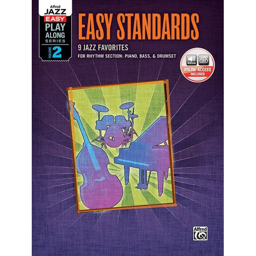 Alfred Jazz Easy Play-Along Volume 2 for Rhythm Section Sheet Music