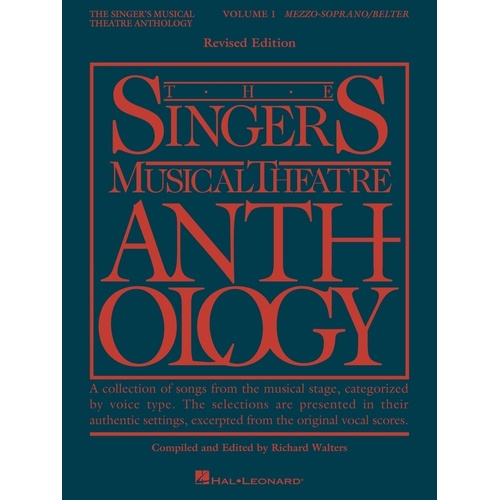 Singers Musical Theatre Anth V1 Mez/Sop/Al (Softcover Book)