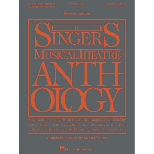 Singers Musical Theatre Anth V1 Bar/Bass (Softcover Book)