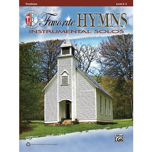 Favorite Hymns Instrumental Solos Trombone Book/CD
