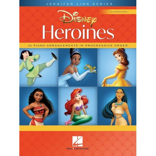 Disney Heroines 10 Easy Piano Arrangements by Hal Leonard