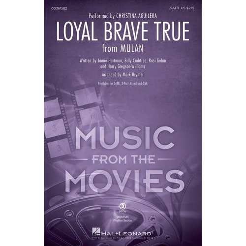 Loyal Brave True SATB