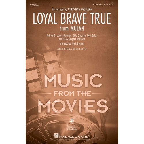 Loyal Brave True 3 Part Mixed