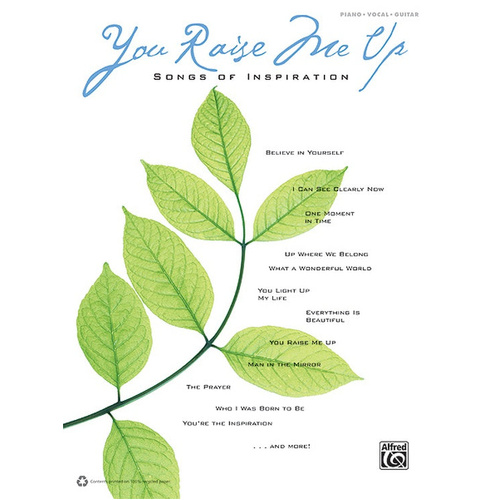 You Raise Me Up: Songs of Inspiration PVG Sheet Music