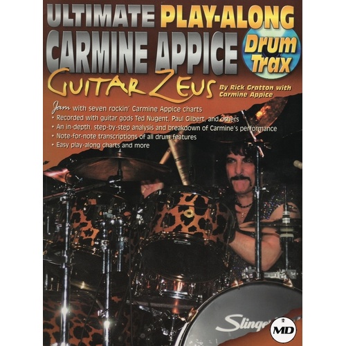 Ultimate Playalong - Carmine Appice Drum Trax Book/DVD