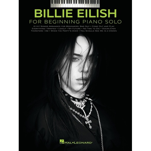 Billie Eilish For Beginning Piano Solo